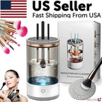 Electric makeup brush cleaner and dryer – view 1