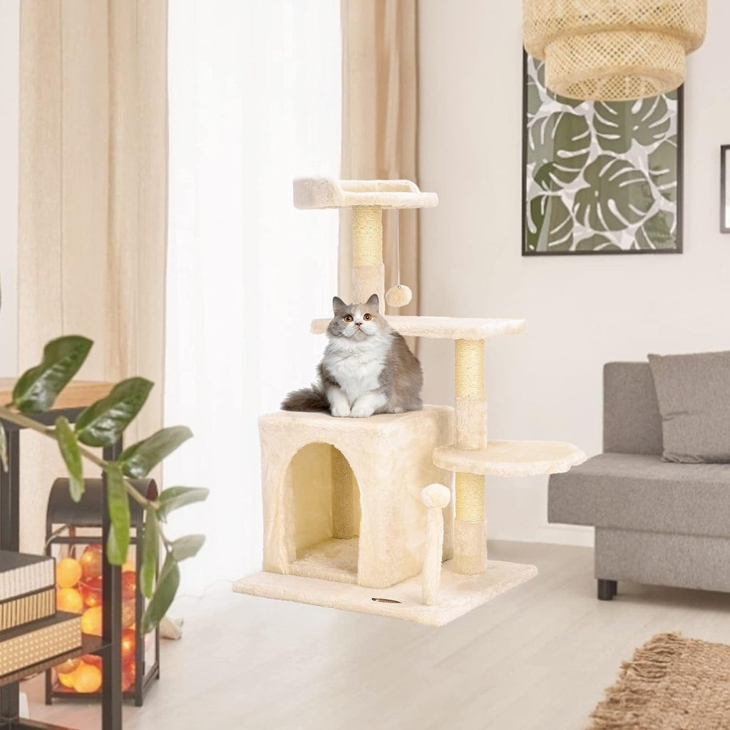 Compact cat tree with condo – view 8
