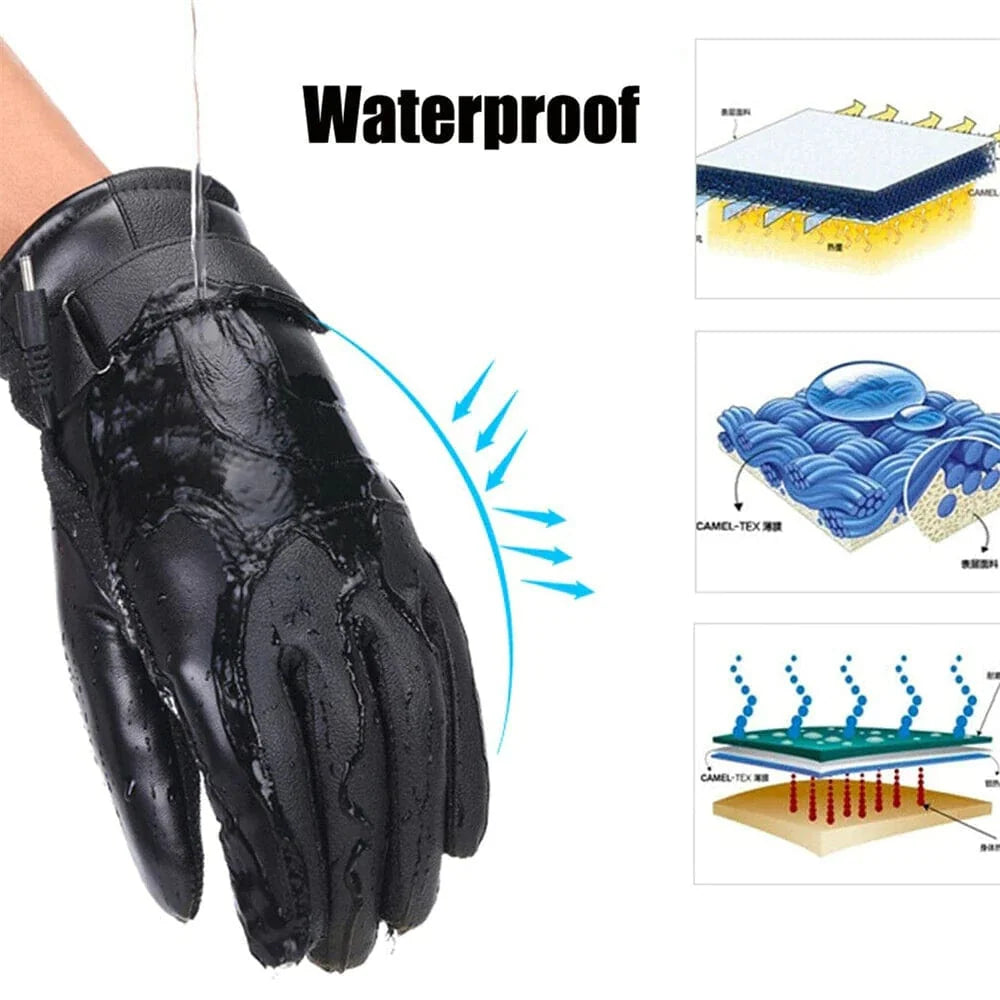 USB heated touchscreen gloves – view 15