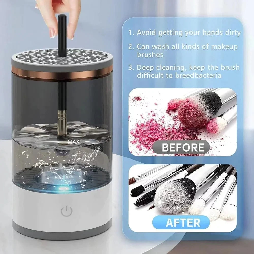 Electric makeup brush cleaner and dryer – view 20