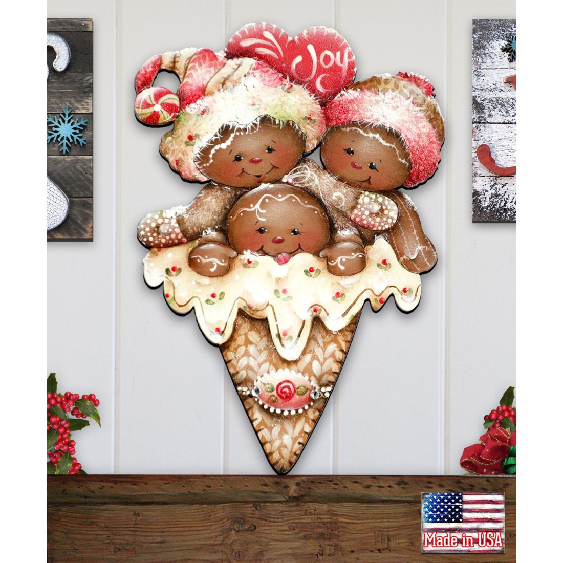 The Greatest Season wooden door hanger by Jamie Mills-Price, gallery image 2