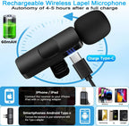 Dual wireless lavalier microphones – view 3