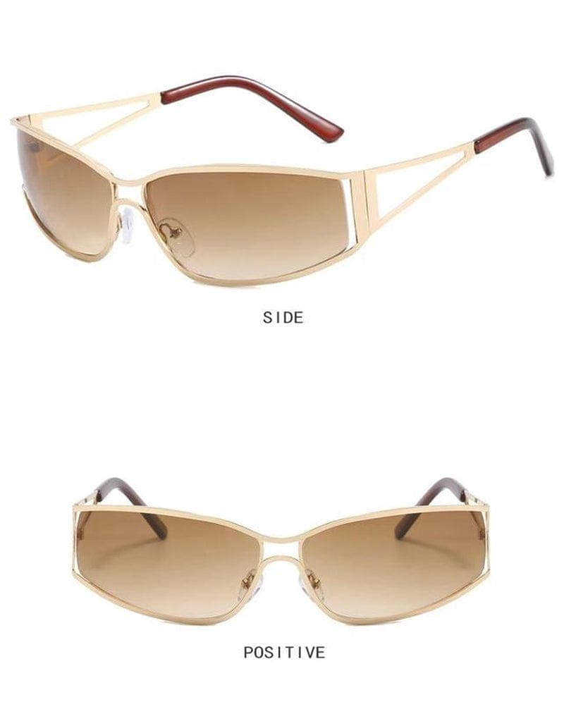 Oversized tinted sunglasses – view 7
