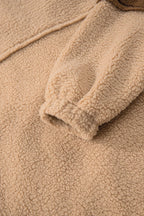 Color block sherpa half-button sweatshirt – view 13