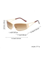 Oversized tinted sunglasses – view 6