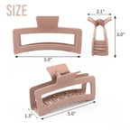 Extra-large matte claw clips – view 8