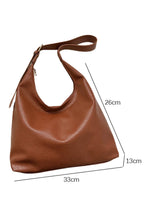 Faux leather shoulder bag – view 7