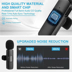 Dual wireless lavalier microphones – view 4
