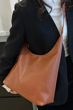 Faux leather shoulder bag – view 3