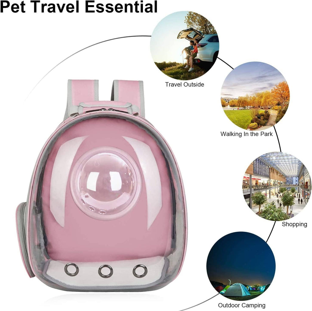 Bubble window pet backpack – view 5