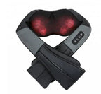 Neck and shoulder massager – USB, black/gray, 4 buttons