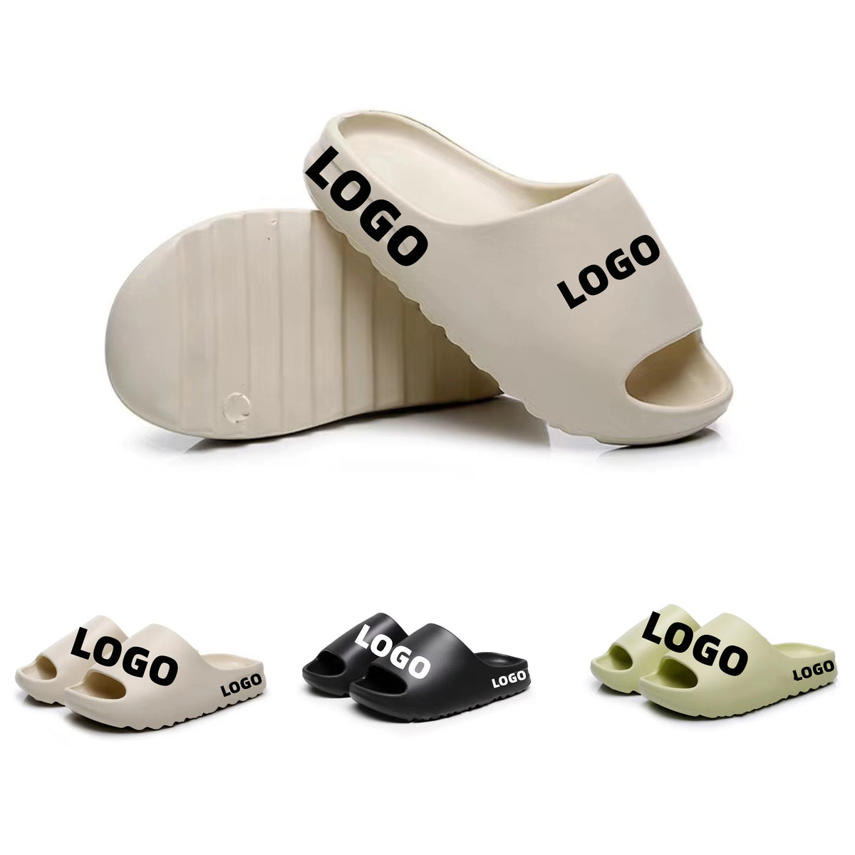 BosiruiCustom Unisex EVA Slipper Slides Designer slippers Memory Foam Cloud Footwear Nuvens Chinela Original slippers for Women