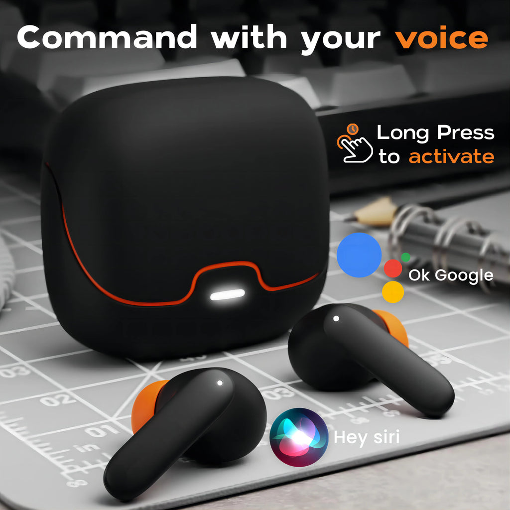 Best Seller Z40 Pro TWS Earbuds with Quad Mic ENC Non-Noise Cancelling Headphones