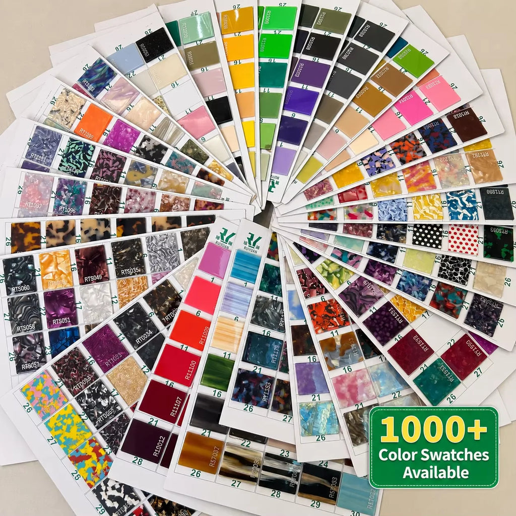 Ume  OEM Wholesale Cellulose Acetate Hair Claw Clips for Women Colorful Rectangle Checker Stripe Pince
