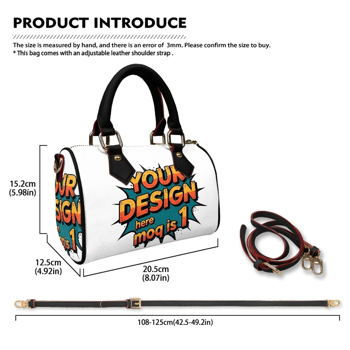 Fashion Women's Boston Bag Camouflage Print PU Leather Top Handle Satchel Trendy Street Style Cylinder Handbag Crossbody Bag