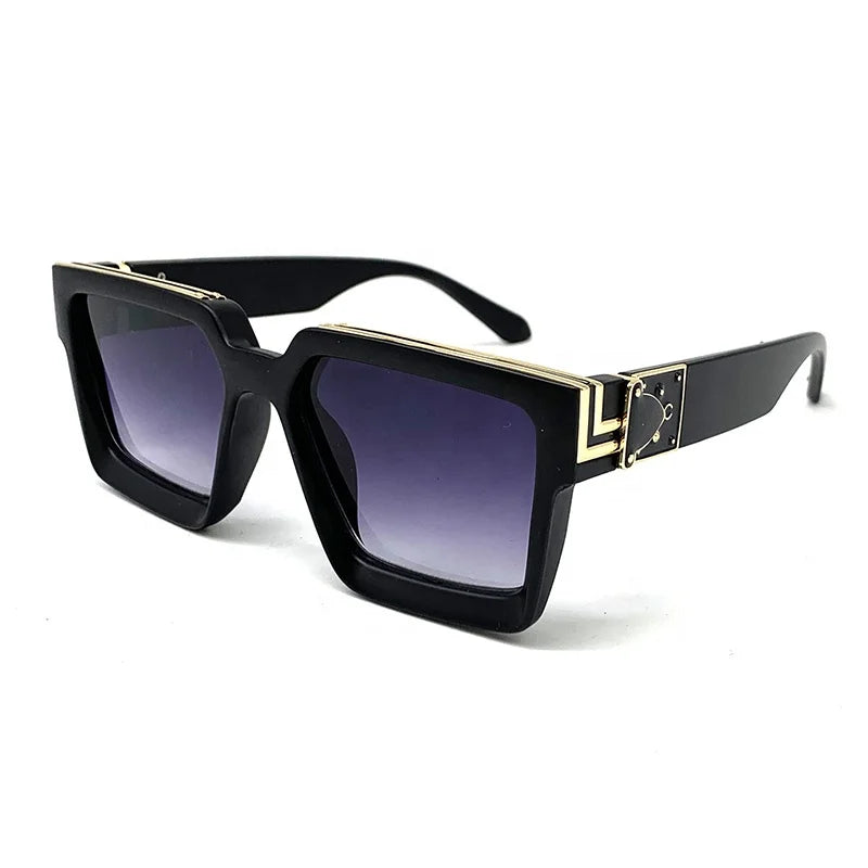 Sunbest Eyewear 96006 Fashion 2021 Oversized Men Women UV400 Black Brand Designer Shades Sunglasses