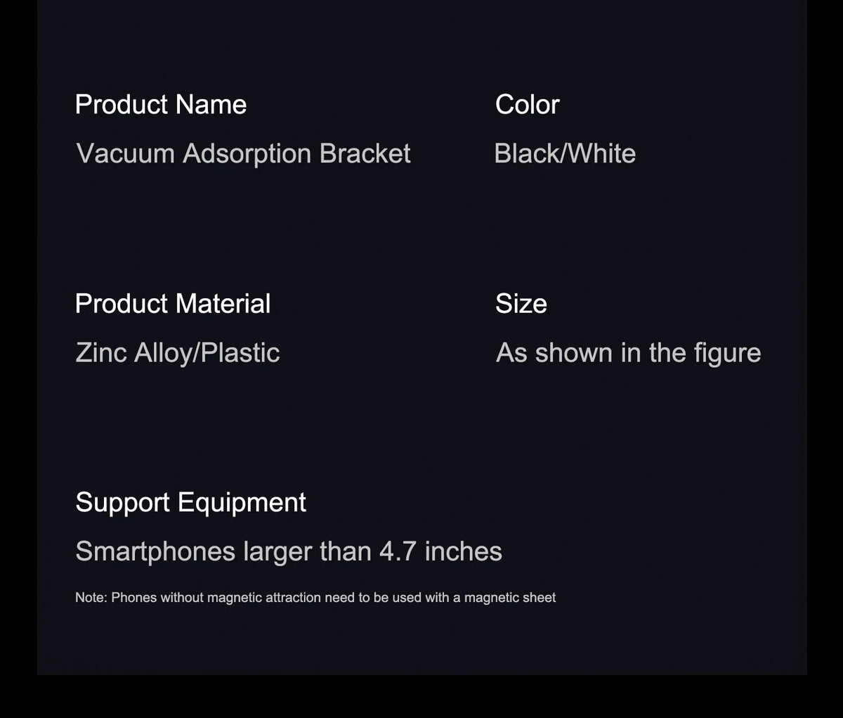 Original K007 Universal 360 Degree Car Mobile Phone Holder with Strong Magnets Magnetic Car Desk Stand Direct Factory Supply