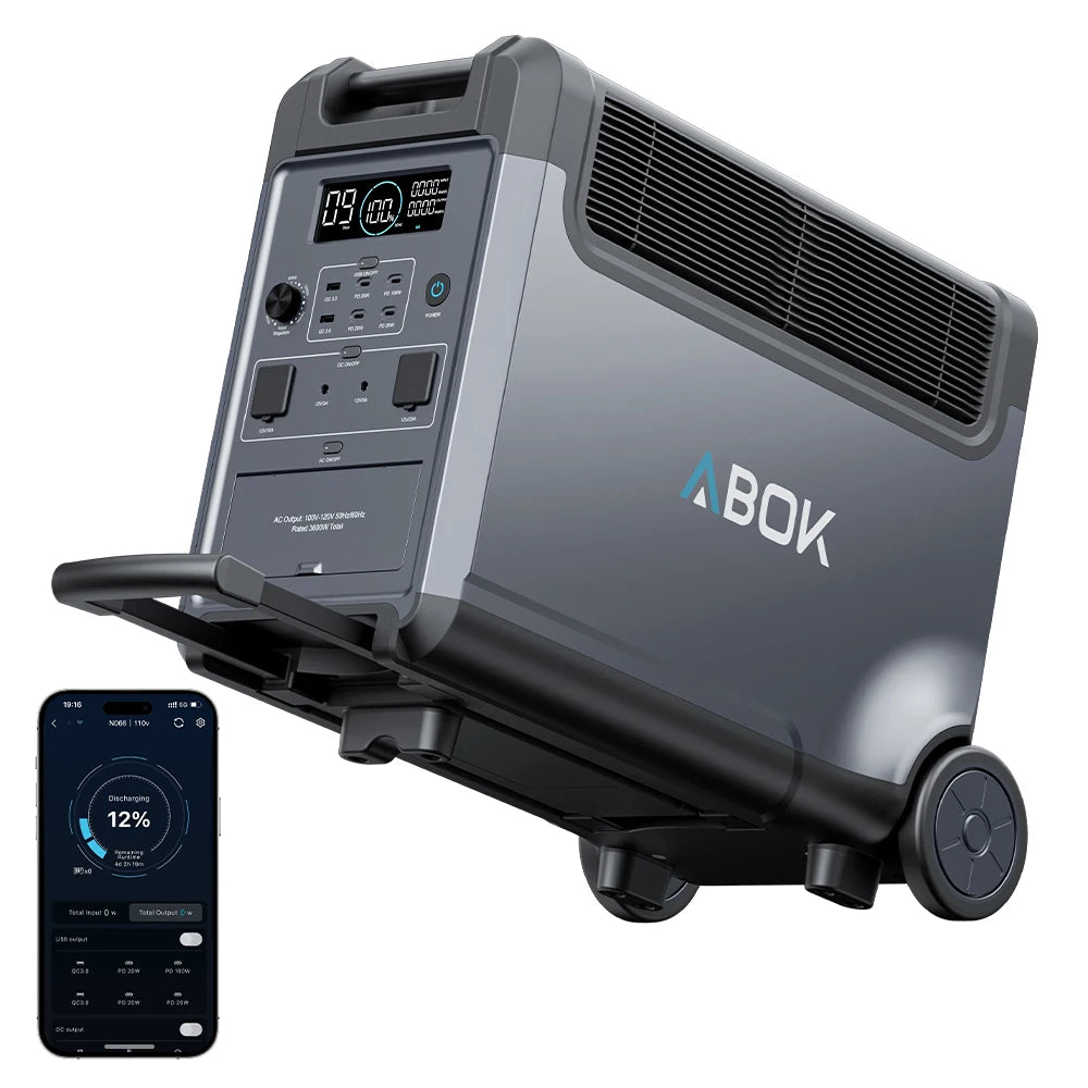Fast Dispatch From Warehouses Overseas 3600w Portable Power Station Campsite Need Energy Storage System Sine Wave Generator