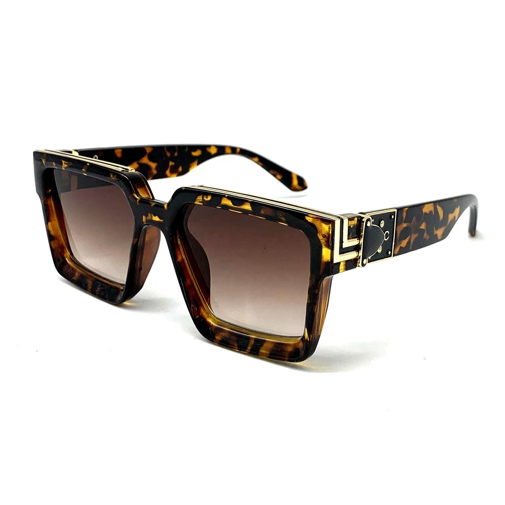 Sunbest Eyewear 96006 Fashion 2021 Oversized Men Women UV400 Black Brand Designer Shades Sunglasses