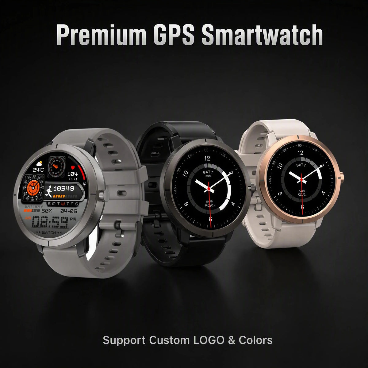 2026 DM76 Smart Watch Rugged AMOLED 5ATM Waterproof Outdoor Sport GPS BT Call Compass Custom, Direct From the Factory Sports