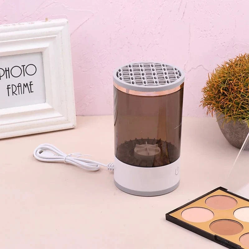 Electric makeup brush cleaner and dryer – view 2