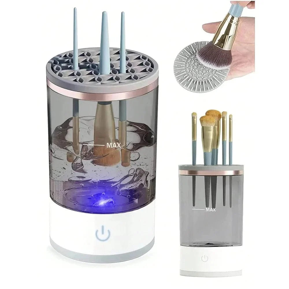 Electric makeup brush cleaner and dryer – view 8