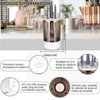 Electric makeup brush cleaner and dryer – view 23