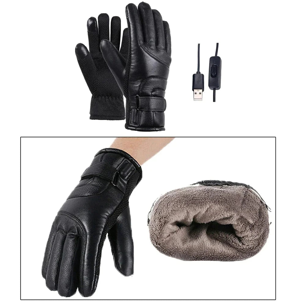USB heated touchscreen gloves – view 14