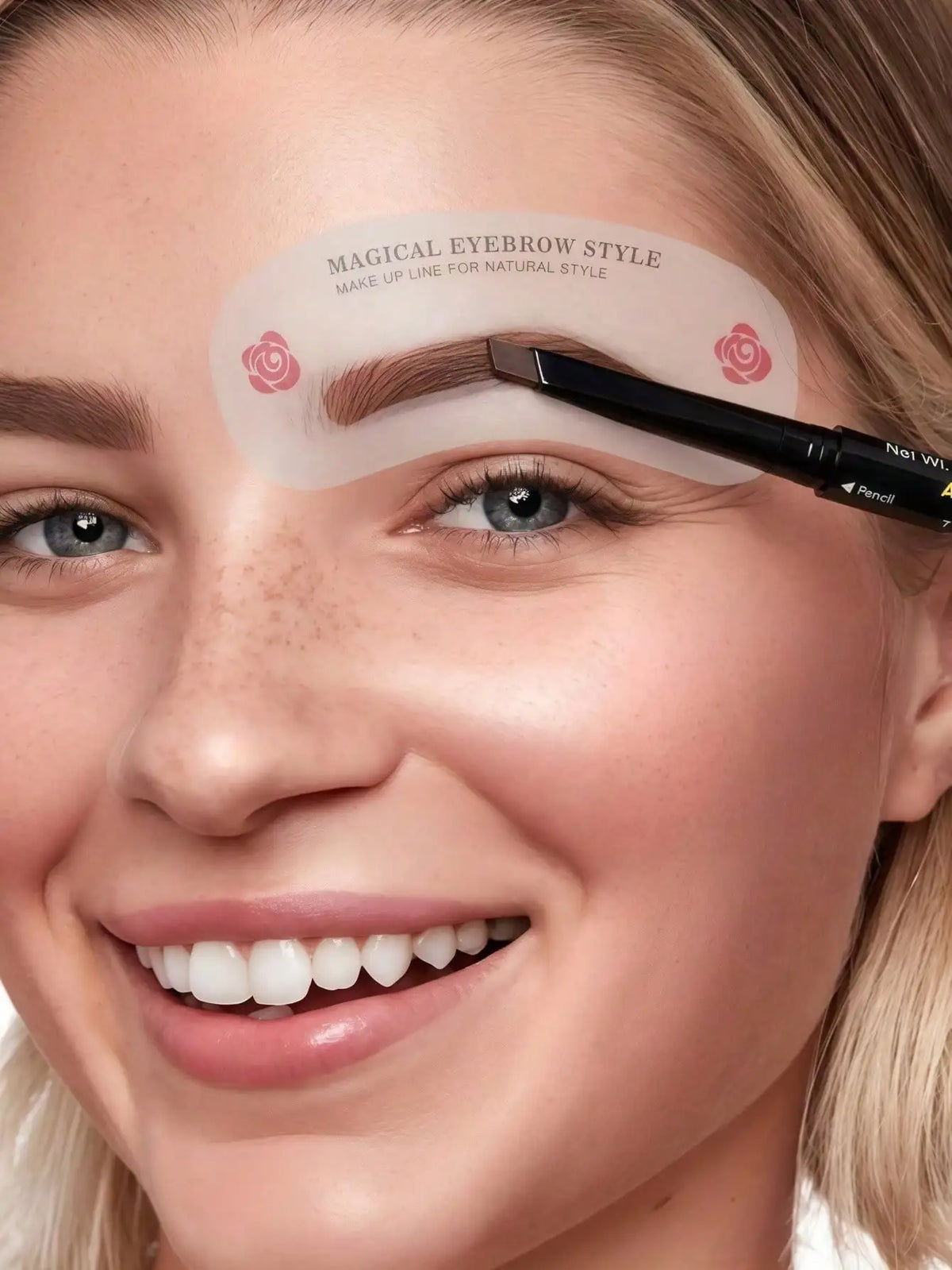 Eyebrow Shaping Stencils, 24 Styles