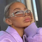 Oversized tinted sunglasses – view 3