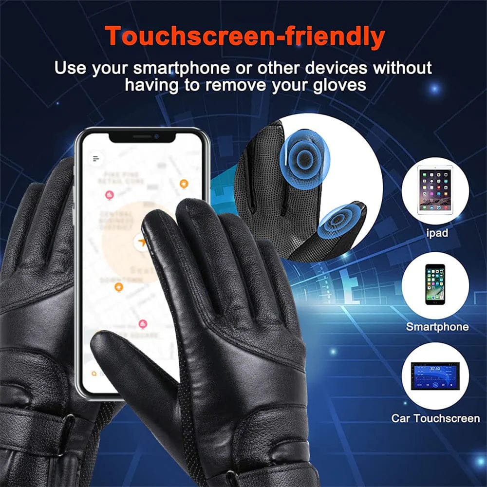 USB heated touchscreen gloves – view 6