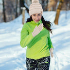 Pom-pom beanie, loop scarf and gloves set – view 6