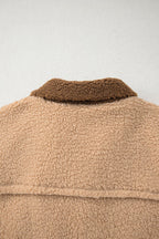 Color block sherpa half-button sweatshirt – view 12