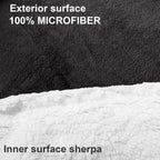 Oversized sherpa wearable blanket hoodie – view 5
