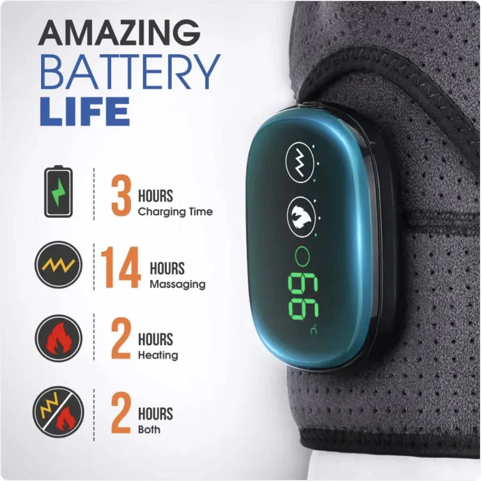 Rechargeable heated shoulder wrap – view 9
