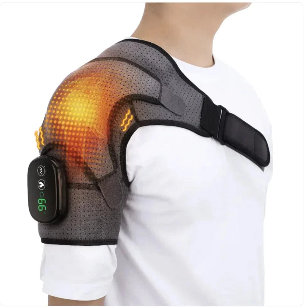 Rechargeable heated shoulder wrap – view 6