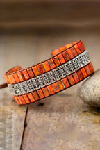 Triple-layer natural stone bracelet – view 3
