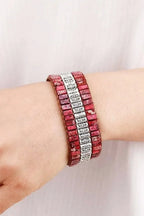 Triple-layer natural stone bracelet – view 10